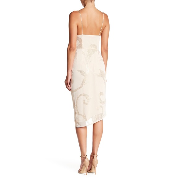 Free People Venus Draped Midi Evening Dress - Picture 2 of 9